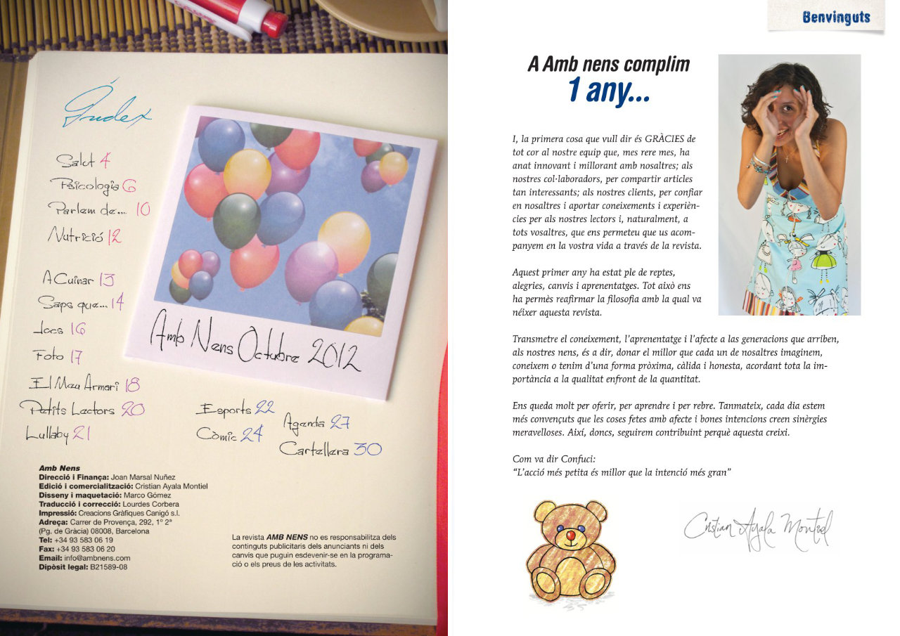 amb nens spreads amb nens spreads